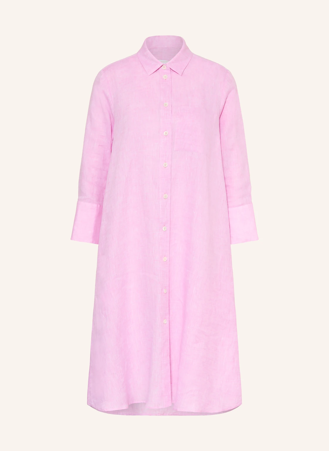 ROBERT FRIEDMAN Hemdblusenkleid aus Leinen