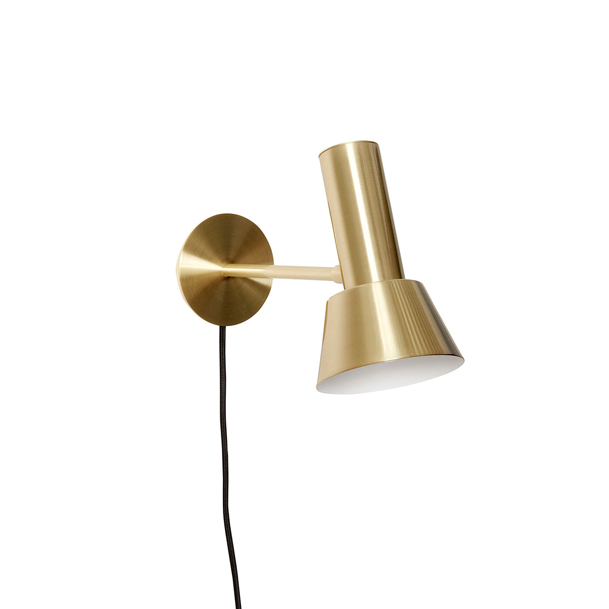 Hübsch wandlamp Tap - ijzer - 12x29xh20cm, e14