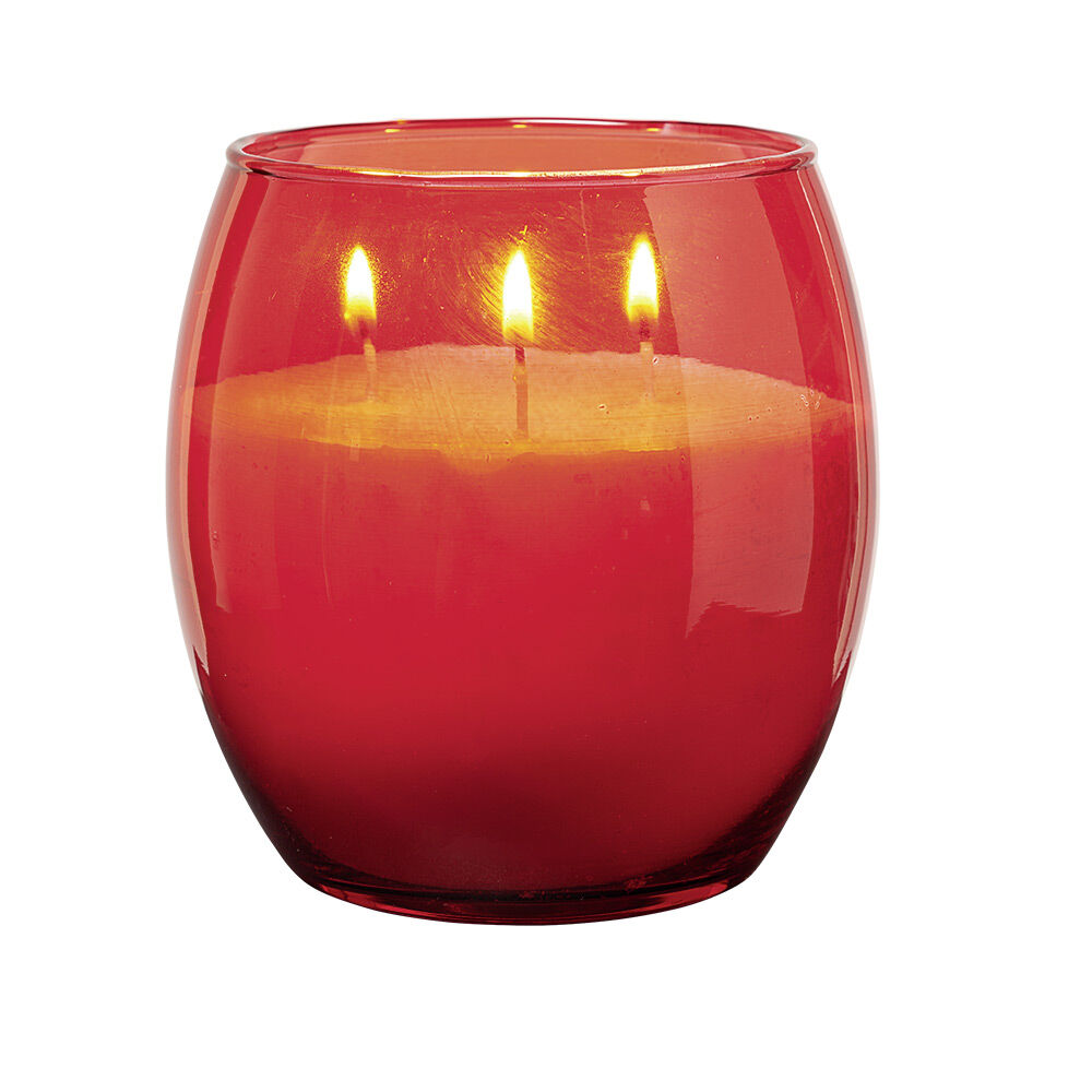 Bougie dans verre senteur Fruits rouges XL