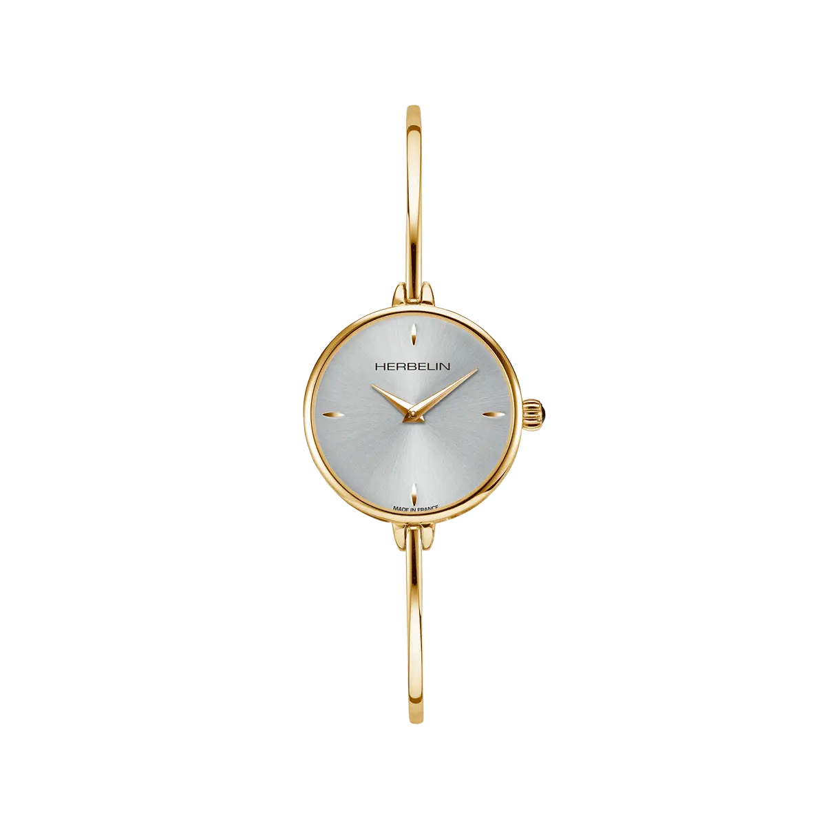 FIL – QUARTZ RONDE – DORÉ & BLANC