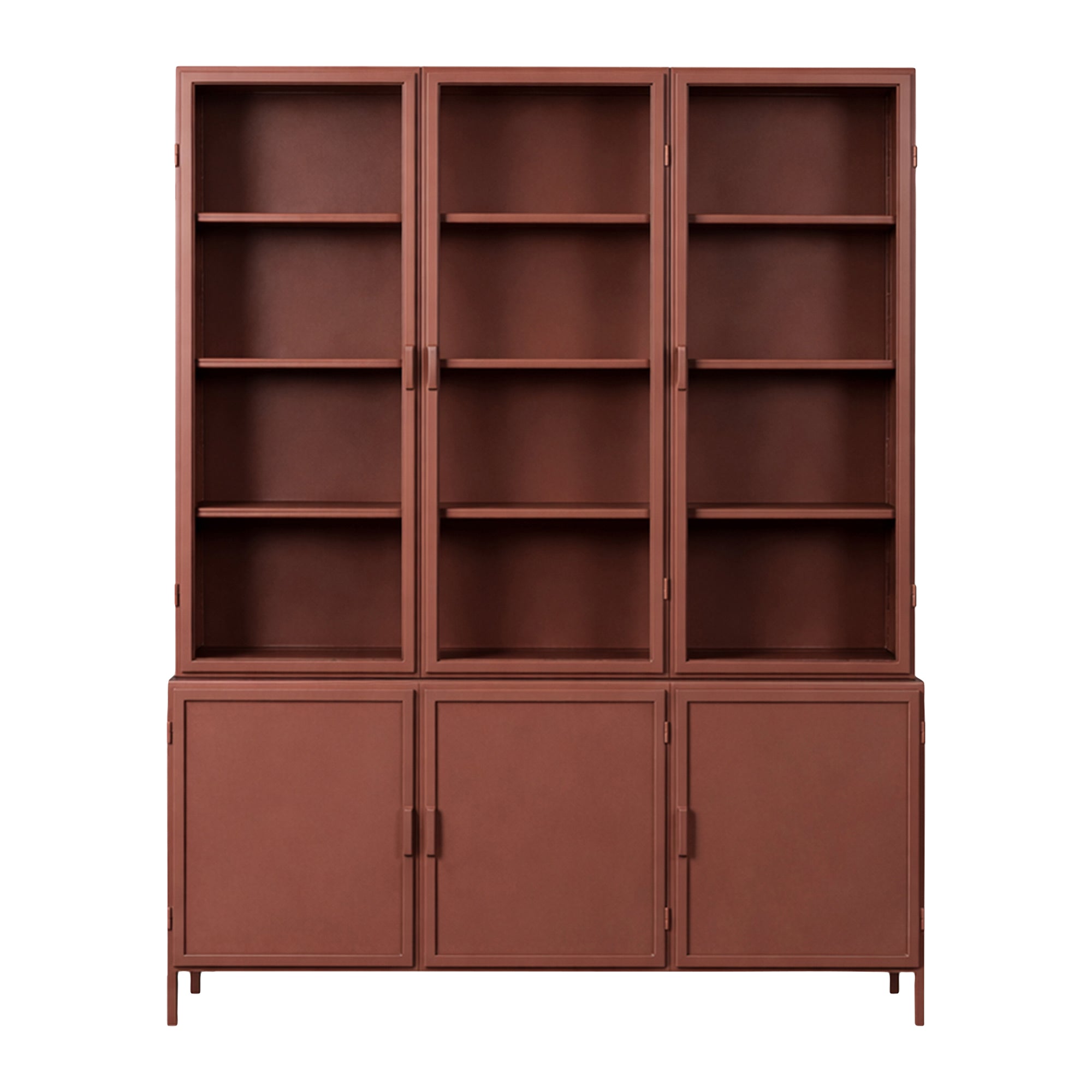 New Routz Garland Vitrinekast 6-deurs - Terra