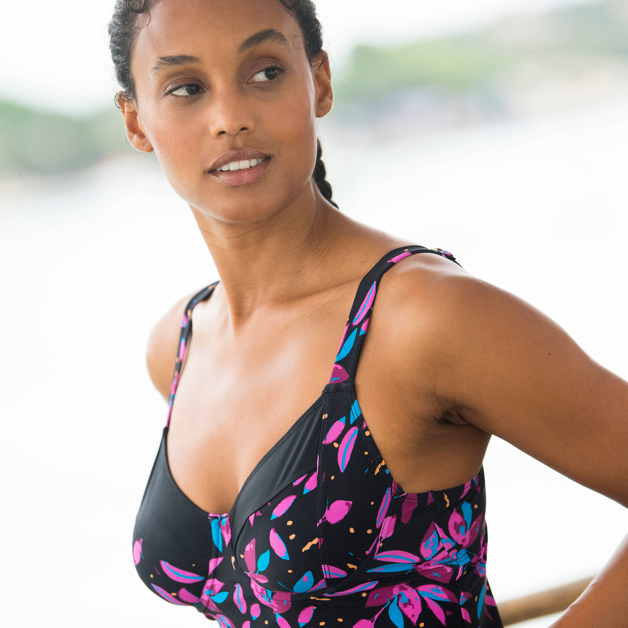 Haut de tankini Lokia avec armatures flexibles
