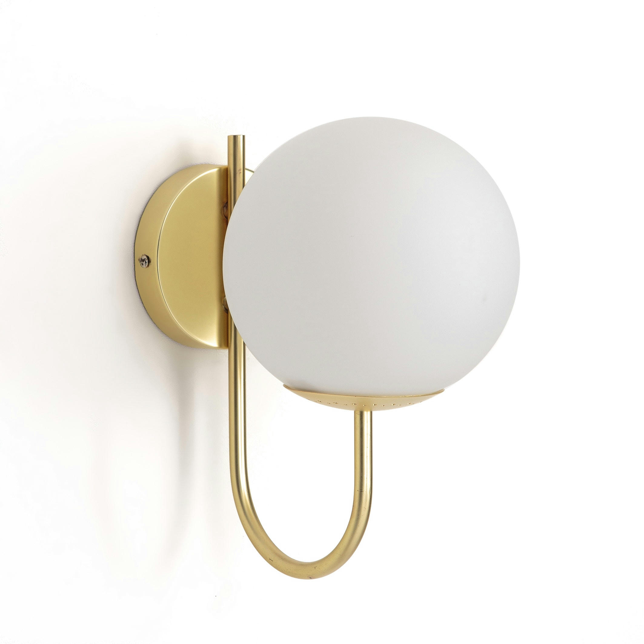 Applique verre opaline, Moricio