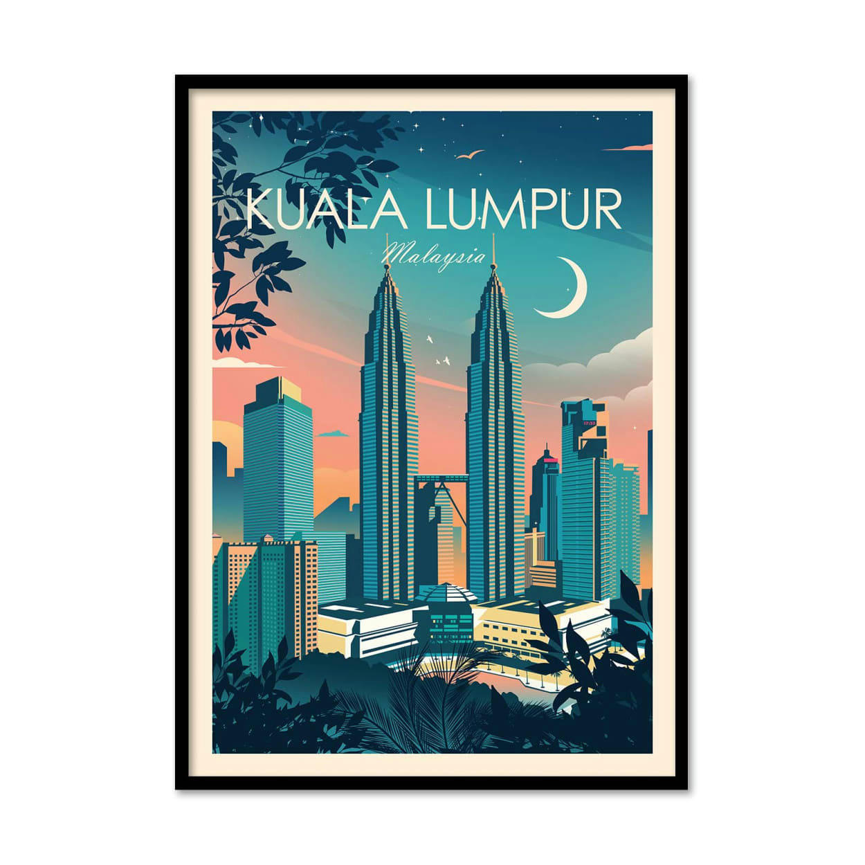 STUDIO INCEPTION - KUALA LUMPUR MALAYSIA - STUDIO INCEPTION - Affiche d'art 50 x 70 cm