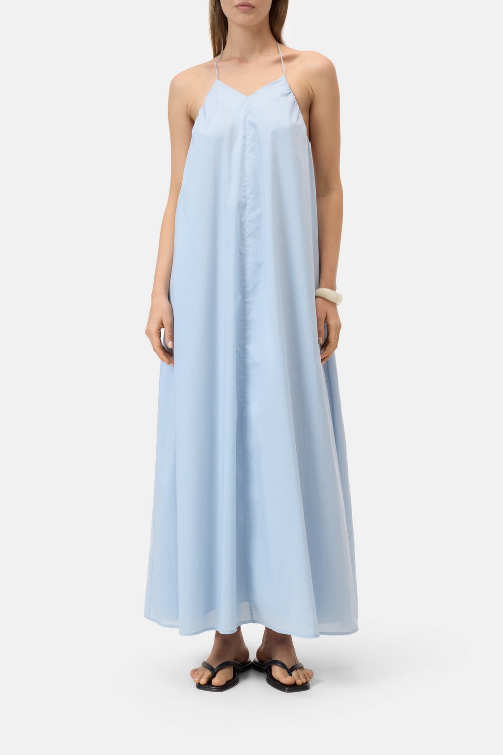 Trägerkleid aus Baumwolle