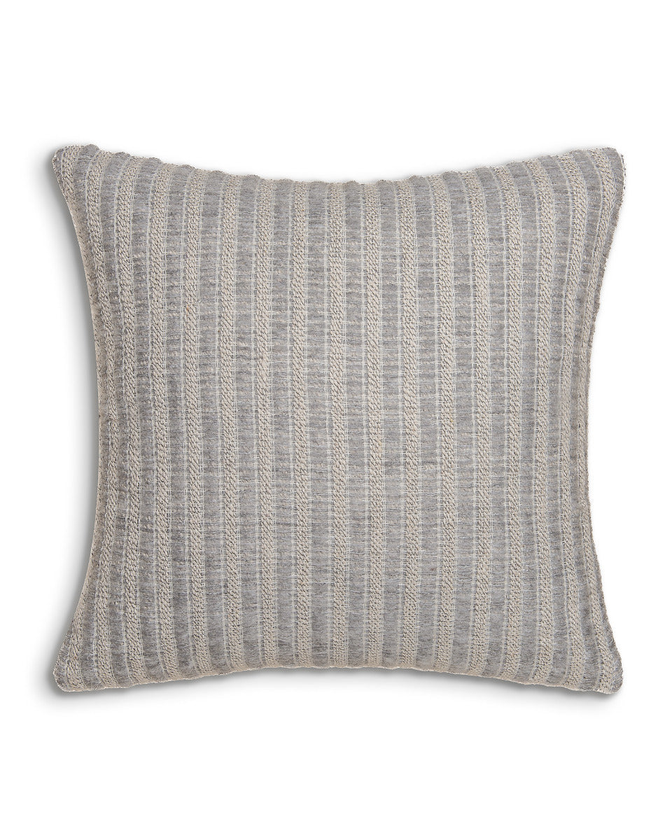 Yellow Sierkussen Stricia - natural 50x50cm