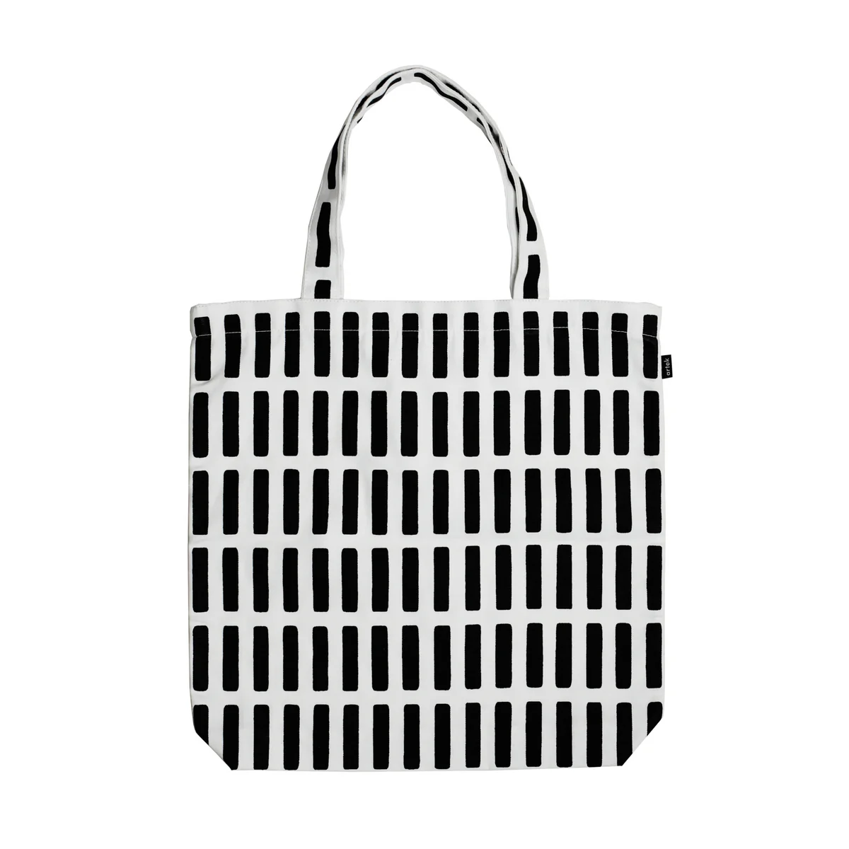 Artek - Siena Stofftasche, schwarz / weiß