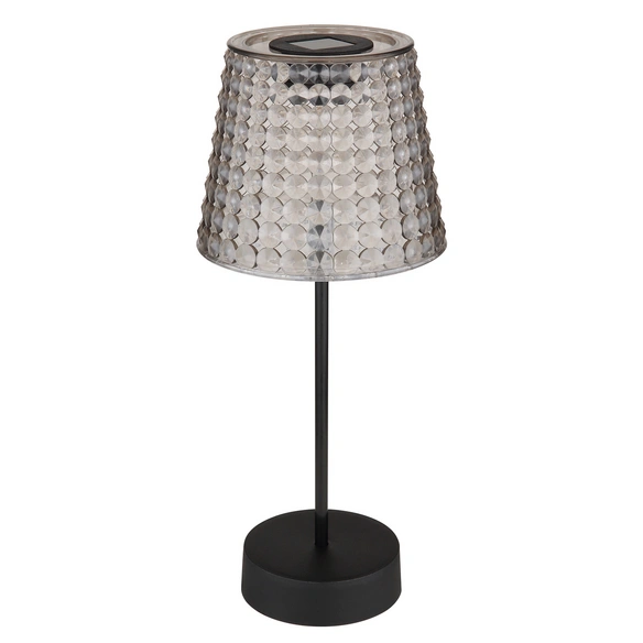 Solarleuchte, »CALINA«, Ø 12,5 cm, schwarz matt