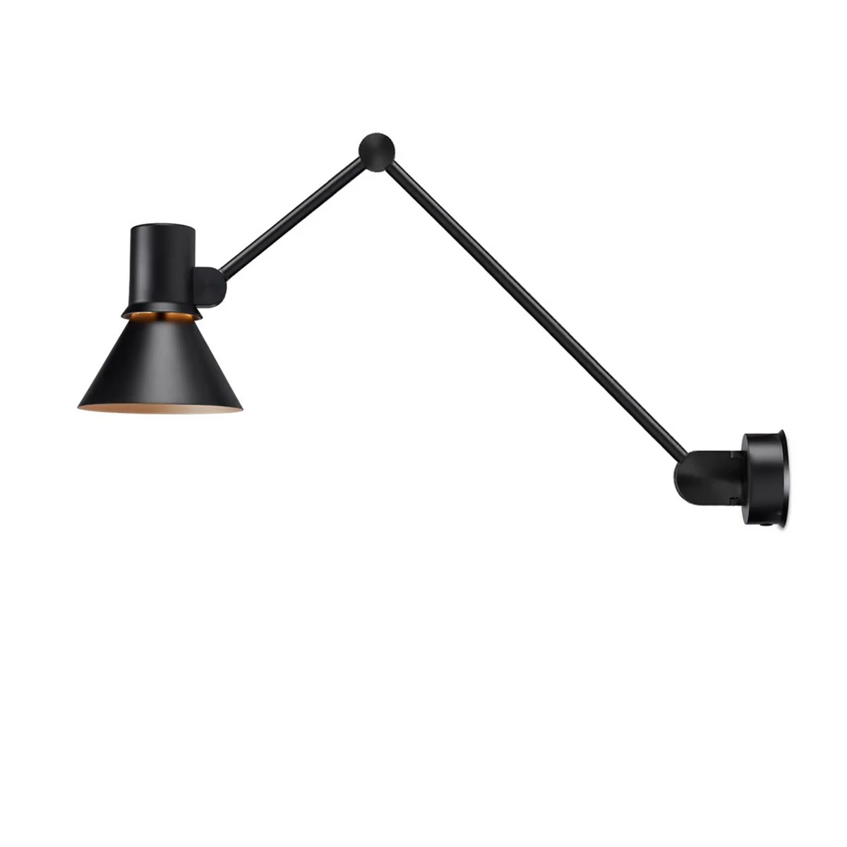 Anglepoise - Type 80 Wandleuchte W3, matt schwarz