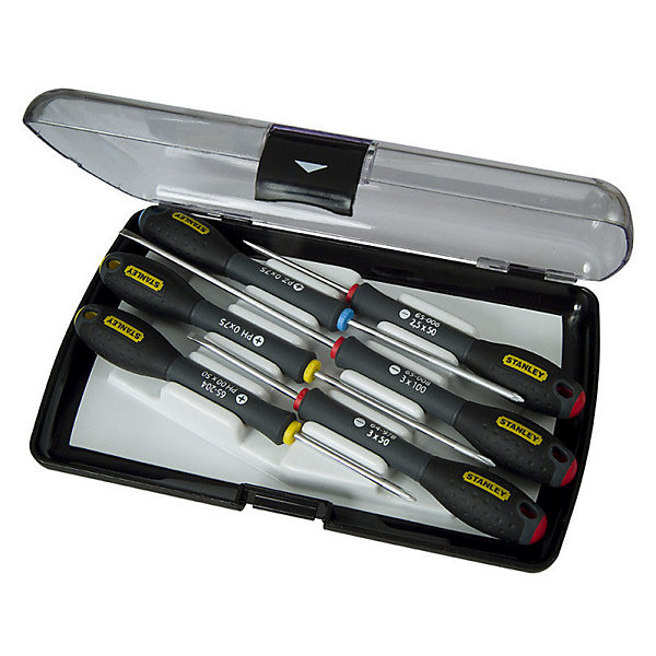 Jeu De 6 Tournevis De Précision Stanley Fatmax