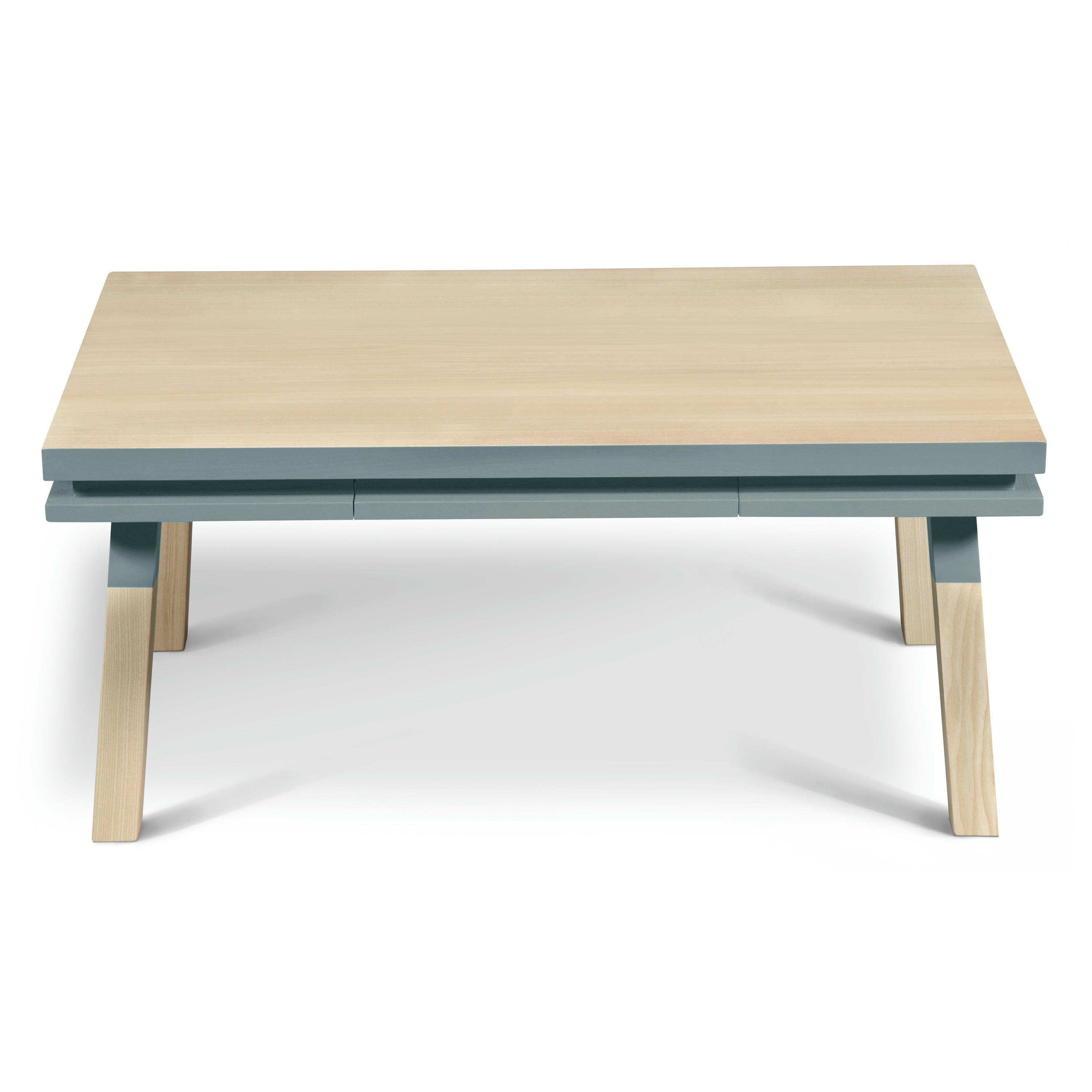EGEE - Table basse avec tiroir 100 cm, 100% frêne massif