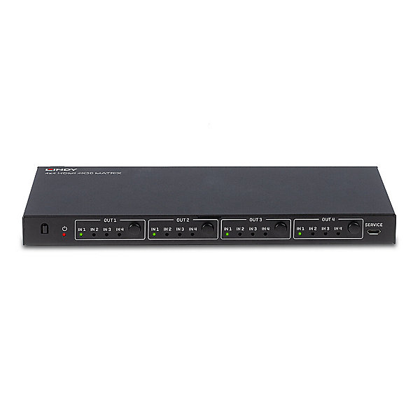 Matrice HDMI 4 entrées 4 sorties 4K30 LINDY