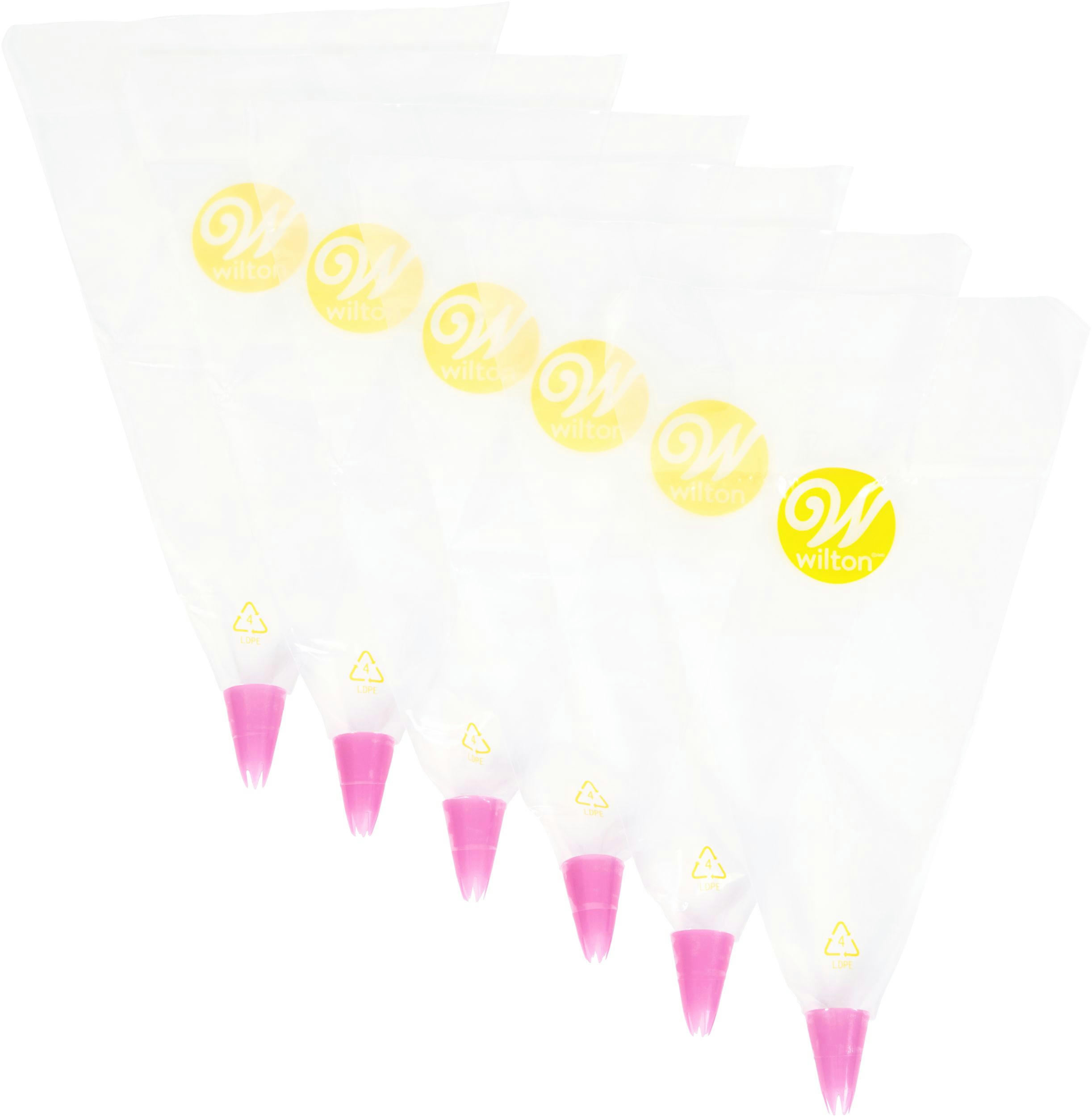 Disposable Decoration Bag Tip Fuse, 6-pc