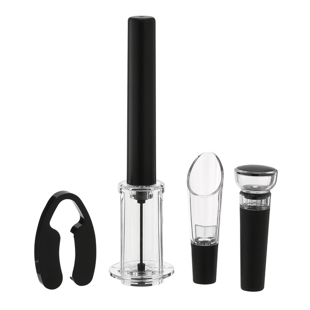 KIT PARA VINHO COM 4 PEÇAS VAUD