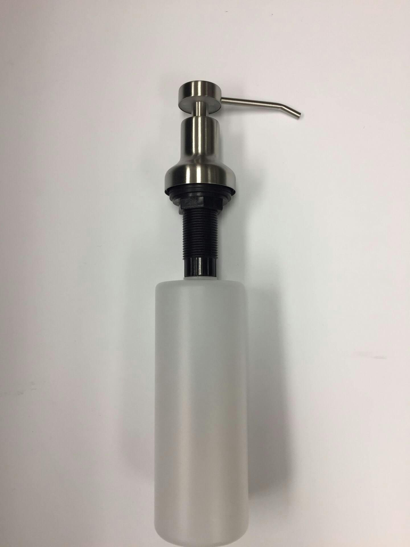 PlumbShop Easy-Fill Soap Dispenser with Microban, Chrome Finish