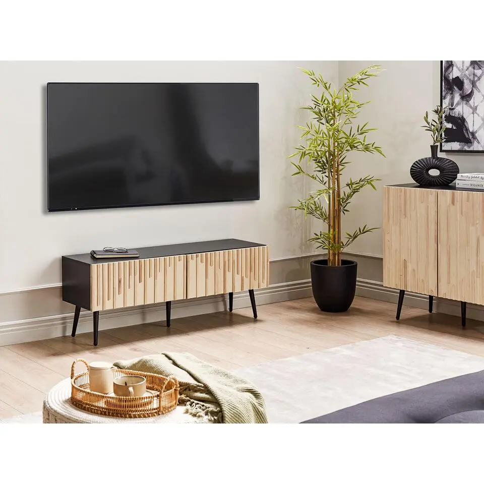 DALCROSS - TV-meubel - Lichte houtkleur - MDF