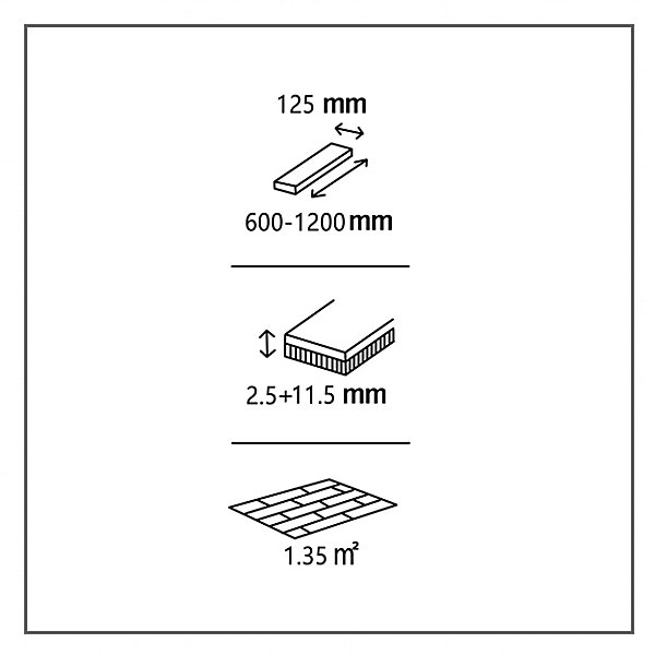 Parquet contrecollé clipsable Lulea M en chêne huilé naturel