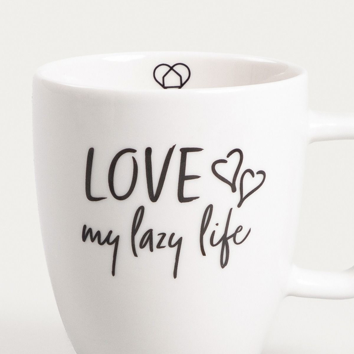 Kubek GAVON love kremowy 0,25 l