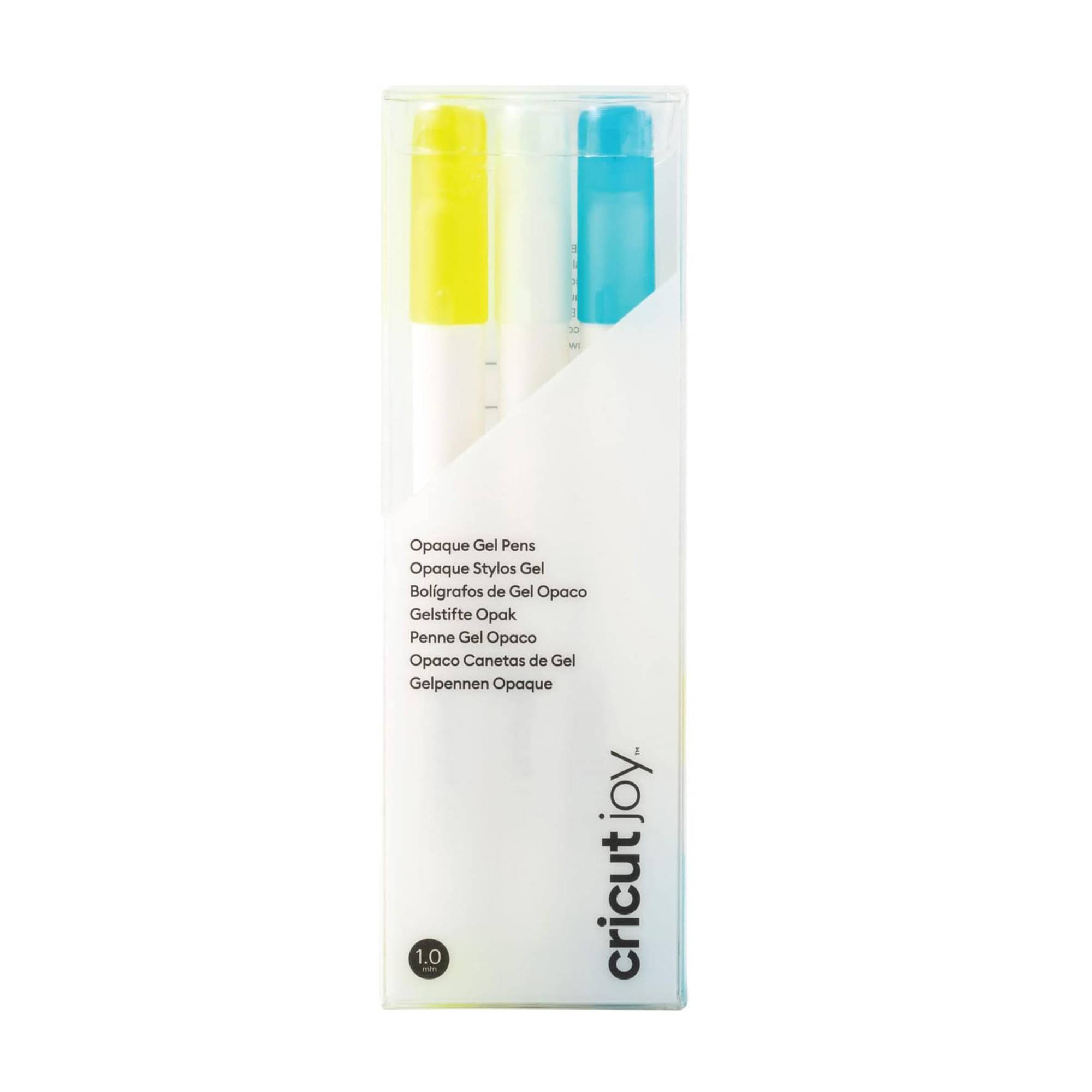 Cricut Joy Yellow, White and Blue Gel Pens 3 Pack