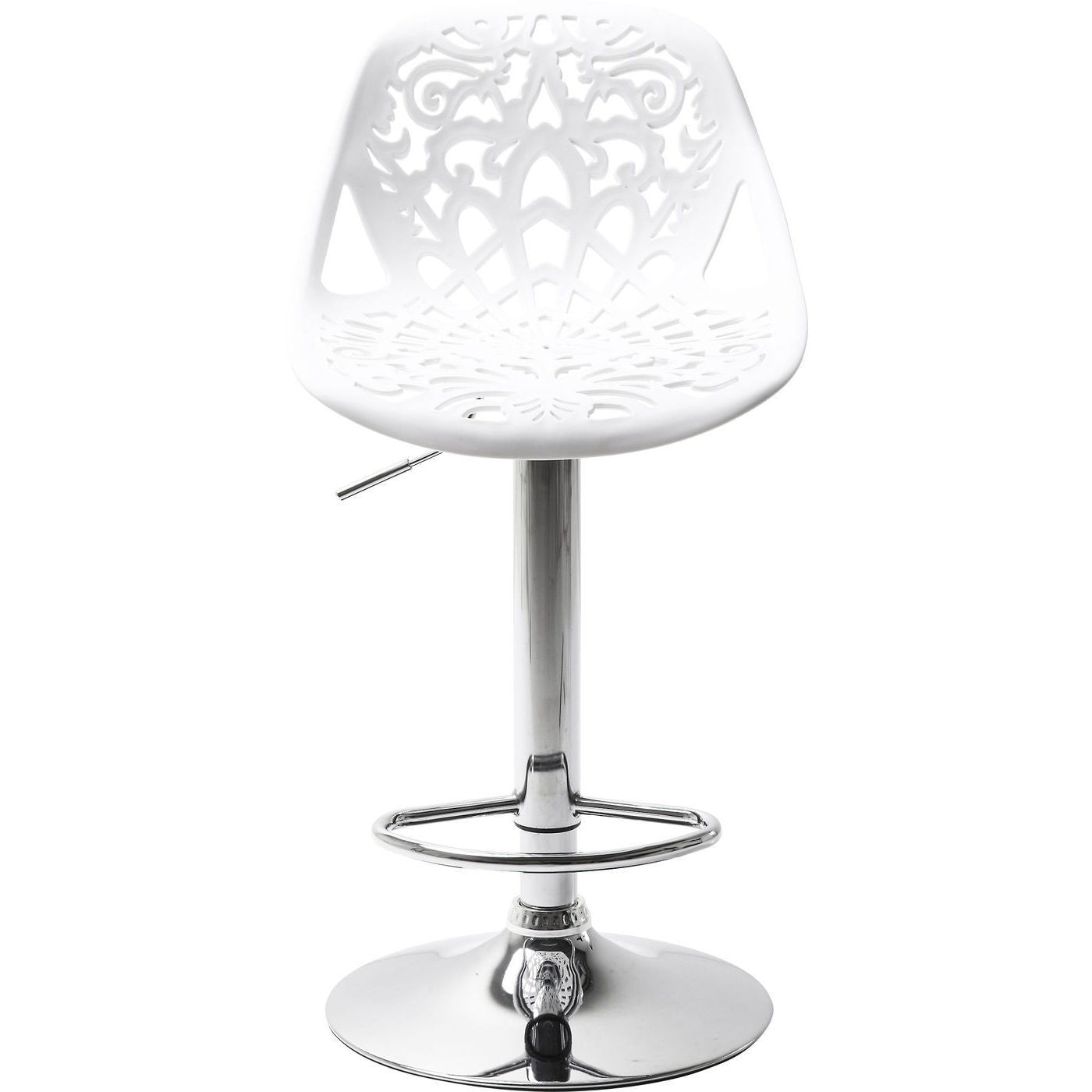 Kare Design Barkruk Ornament - wit