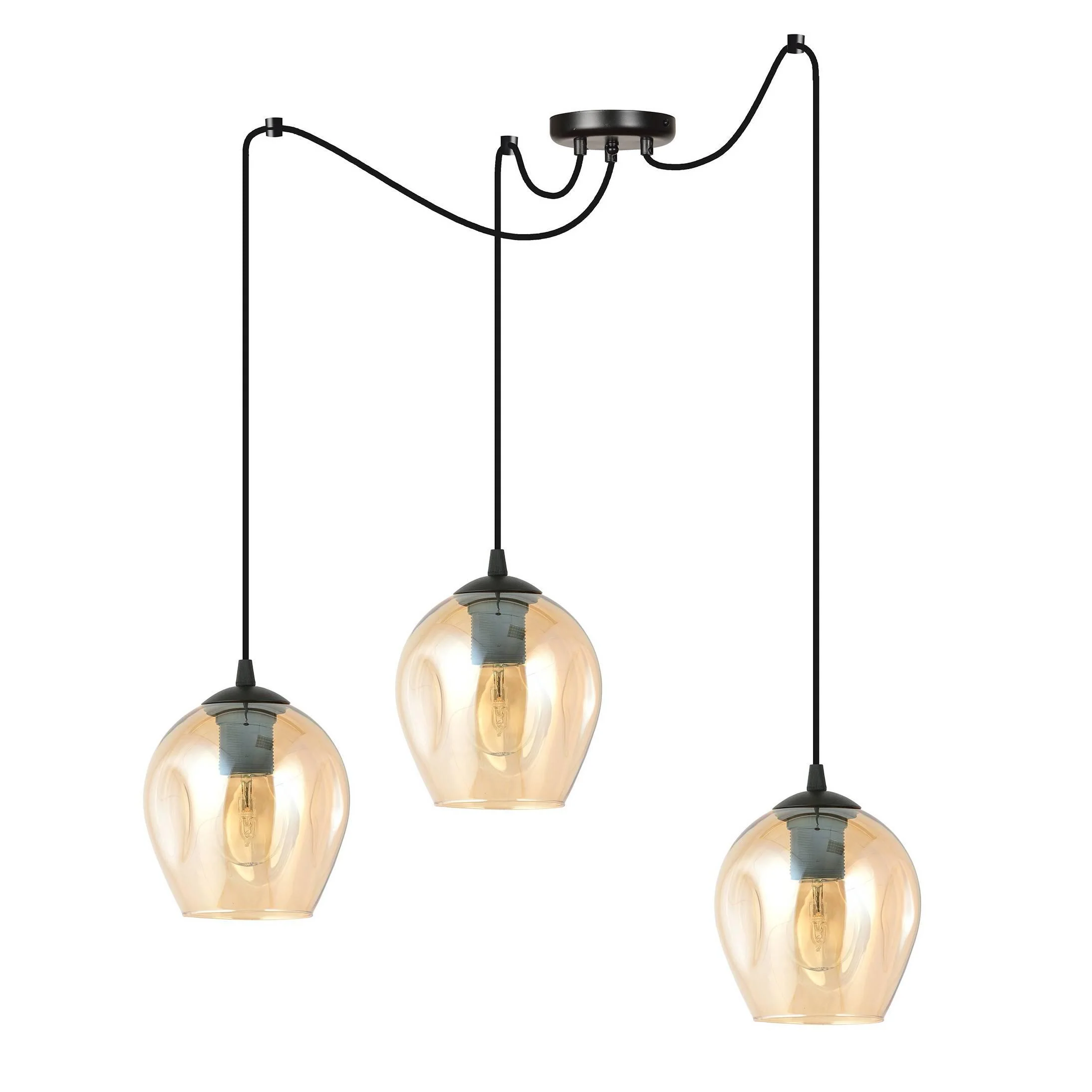 3-lichts hanglamp Stage