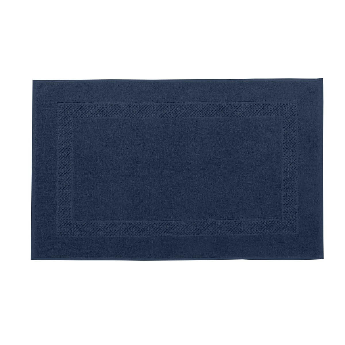 PÉTALE - Tapis de bain coton bleuet 60x80 cm