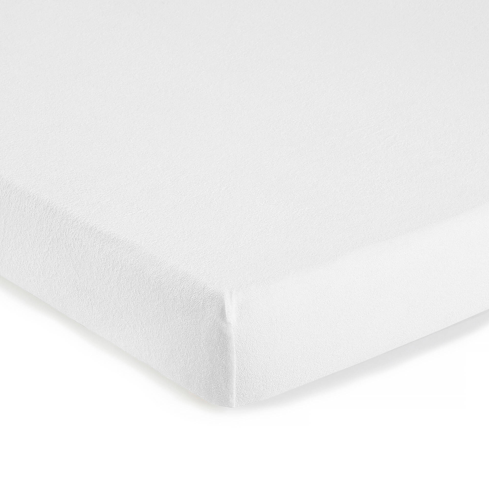 Protège-matelas éponge absorbant traité anti-acariens