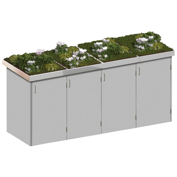 Mülltonnenbox »BINTO«, 282 x 129 x 90 cm (BxHxT), 3.274,02 Liter