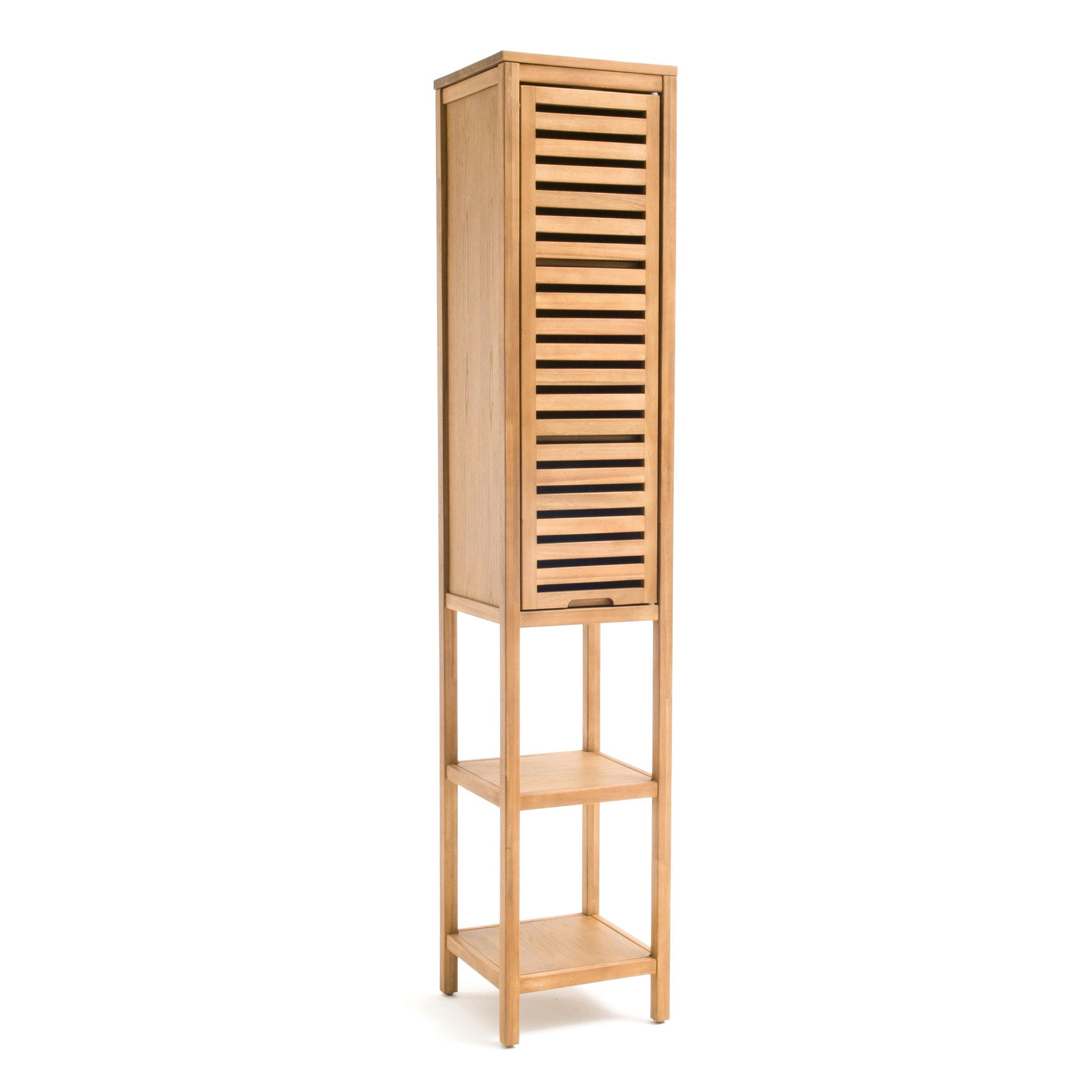 Colonne de salle de bain en acacia huilé, HAUMÉA