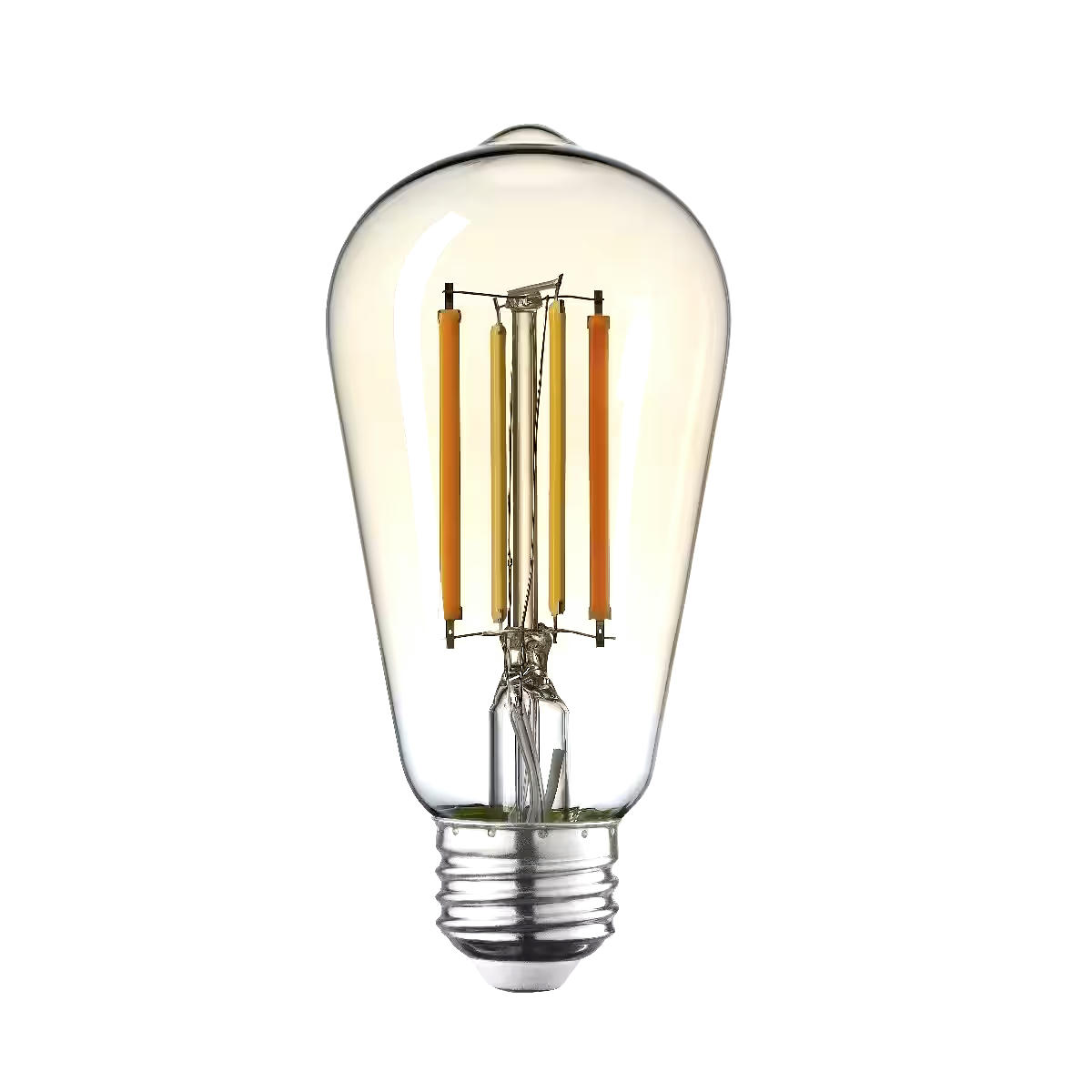 Globe Electric Edison ST19 Smart Wi-Fi LED Light Bulb, 500 Lumens, Tunable White, 60W