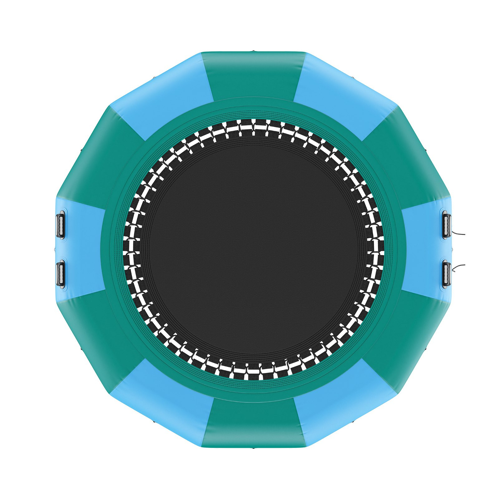 Dmuchana trampolina wodna   pompka elektryczna 367 cm