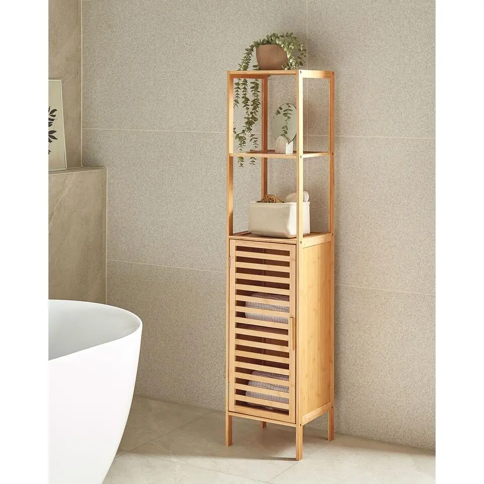 OWASSO - Badkamerkast - Lichthout - Bamboe
