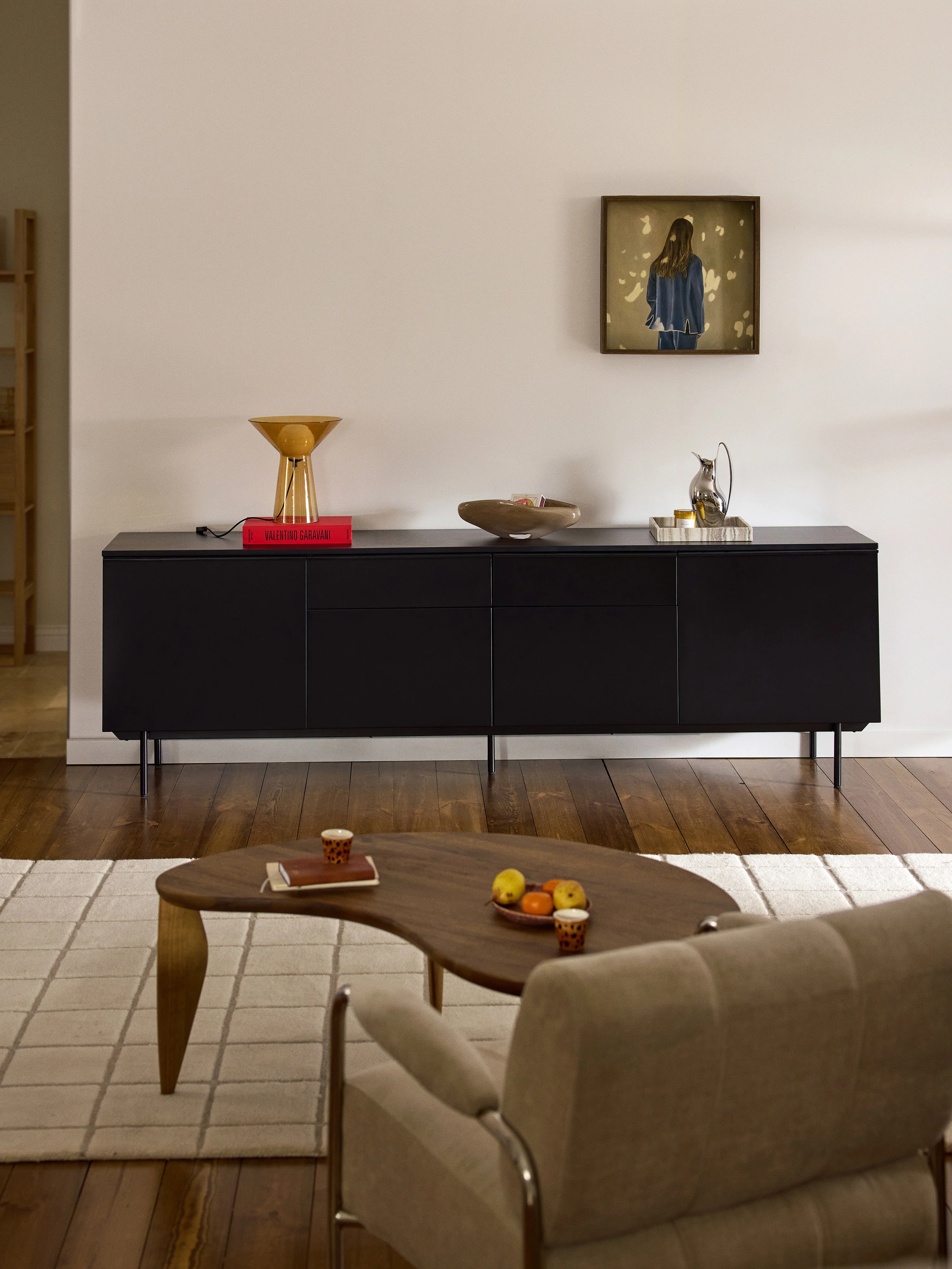 Großes Holz-Sideboard Elona