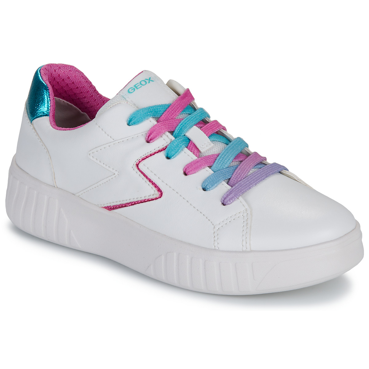 Geox - J MIKIROSHI GIRL - White / Multicolour