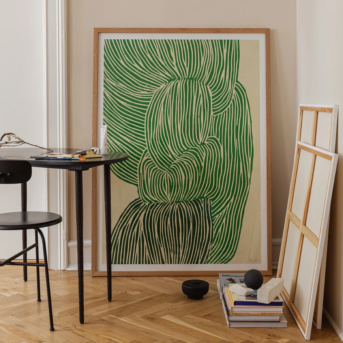The Poster Club - Green Ocean von Rebecca Hein