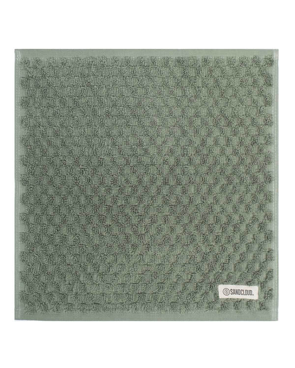 Atom Washcloth Bath Bundle 6 Pack - Hedge Green