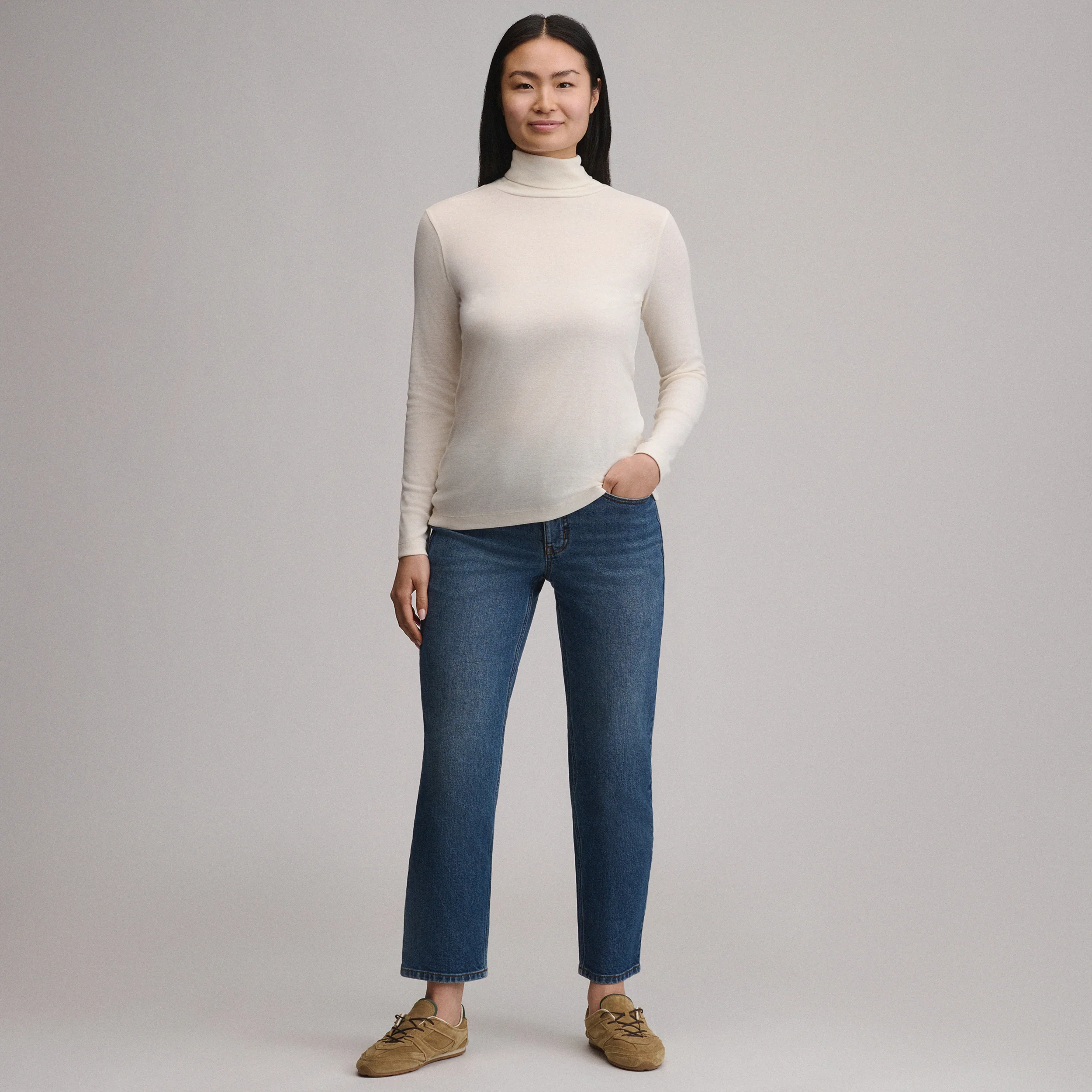 Women's Long-Sleeve Everyday Turtleneck