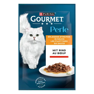 5 x Gourmet Wet Cat Food - 4 + 1 Free! *