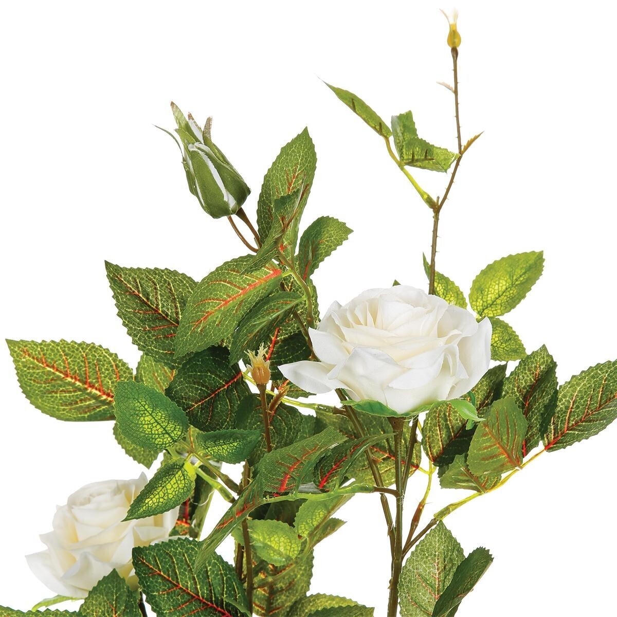 Artificial rose Cement pot, H.50 cm