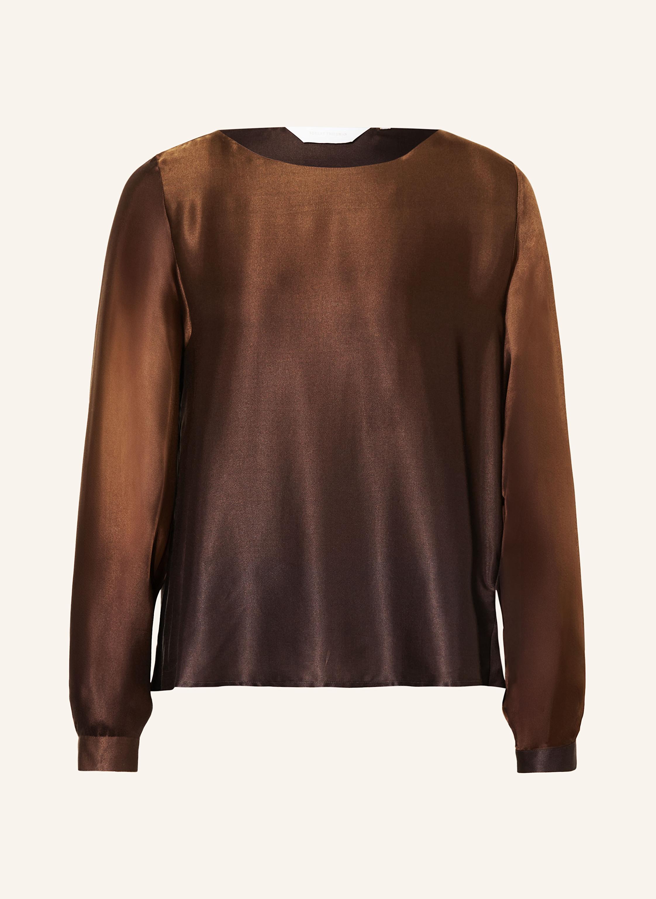 ROBERT FRIEDMAN Blusenshirt TEA aus Satin