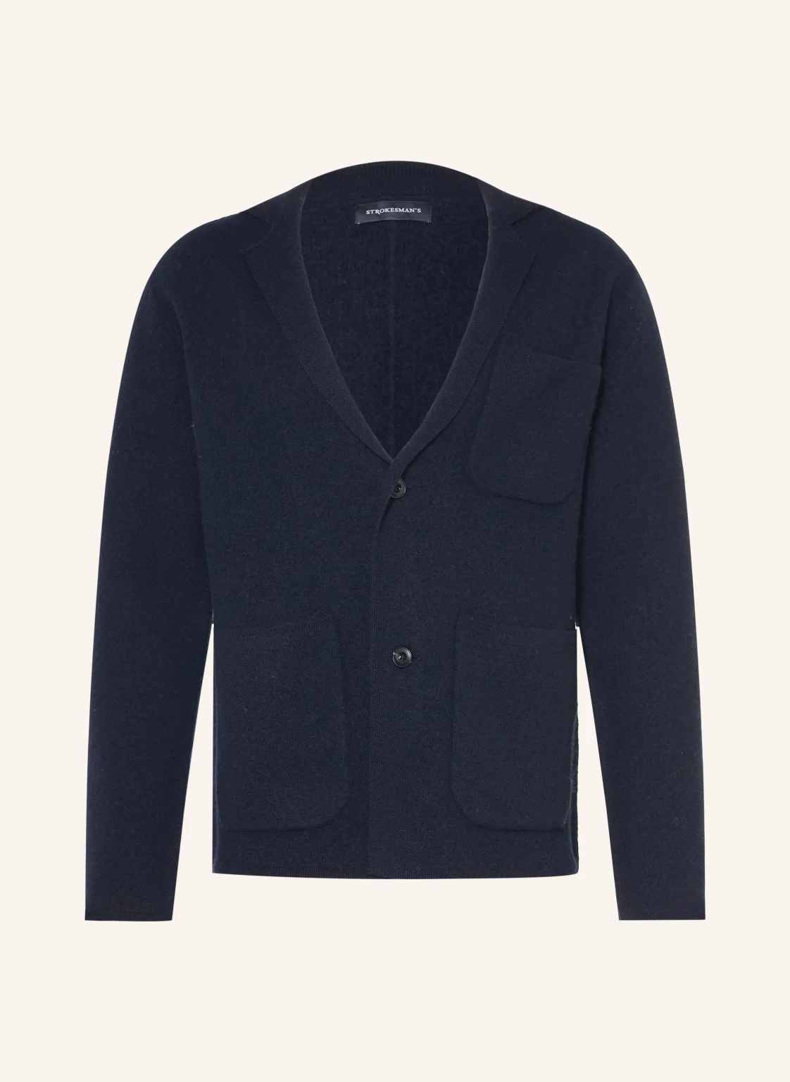 STROKESMAN'S Stricksakko Slim Fit