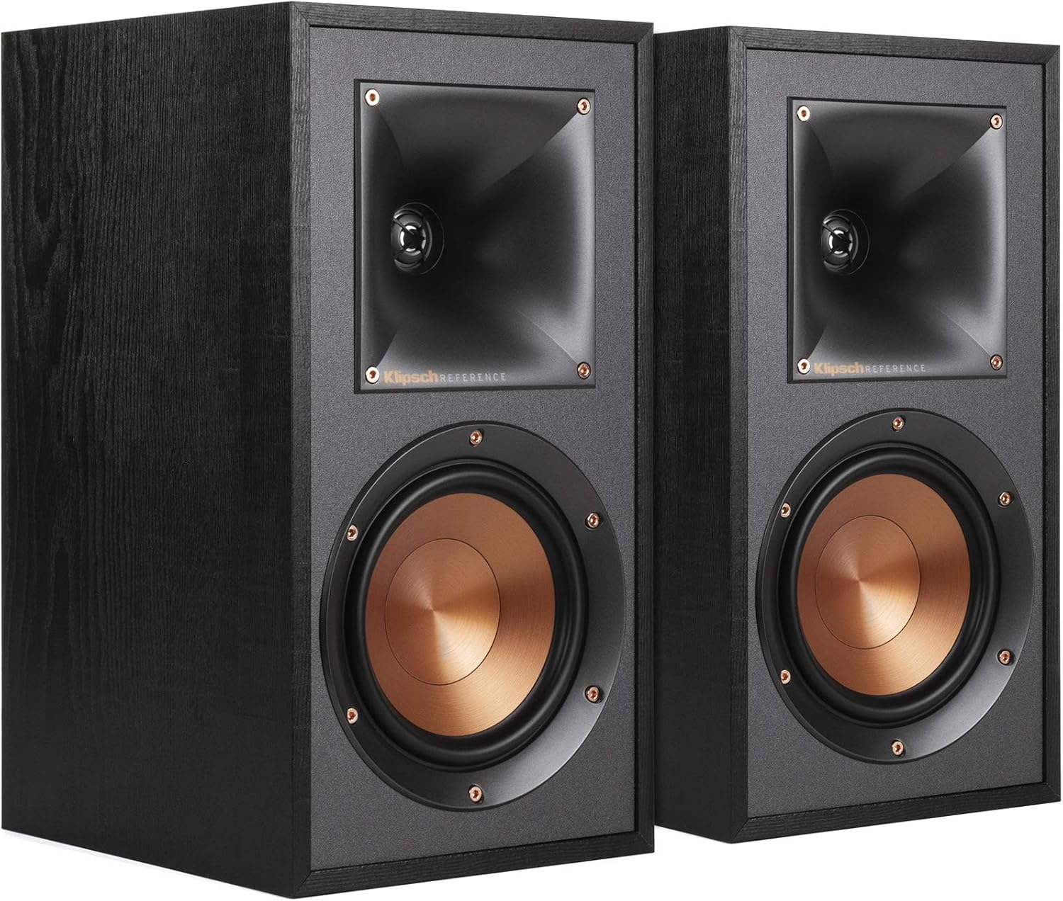 Klipsch R-51M Bookshelf Speaker (Pair)  Black