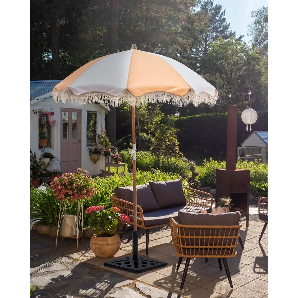 MONDELLO - Tuinparasol - Oranje - Polyester