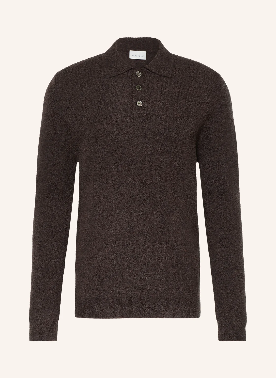 PROFUOMO Strick-Poloshirt