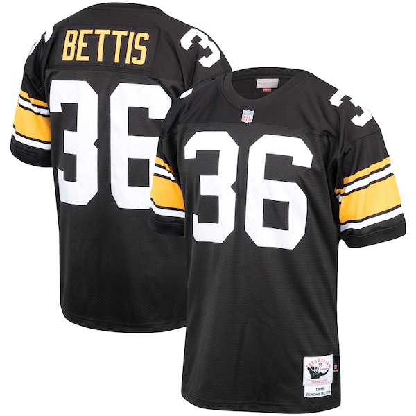 Jerome Bettis Pittsburgh Steelers 1996 Authentic Throwback Retired Player Jersey - Black