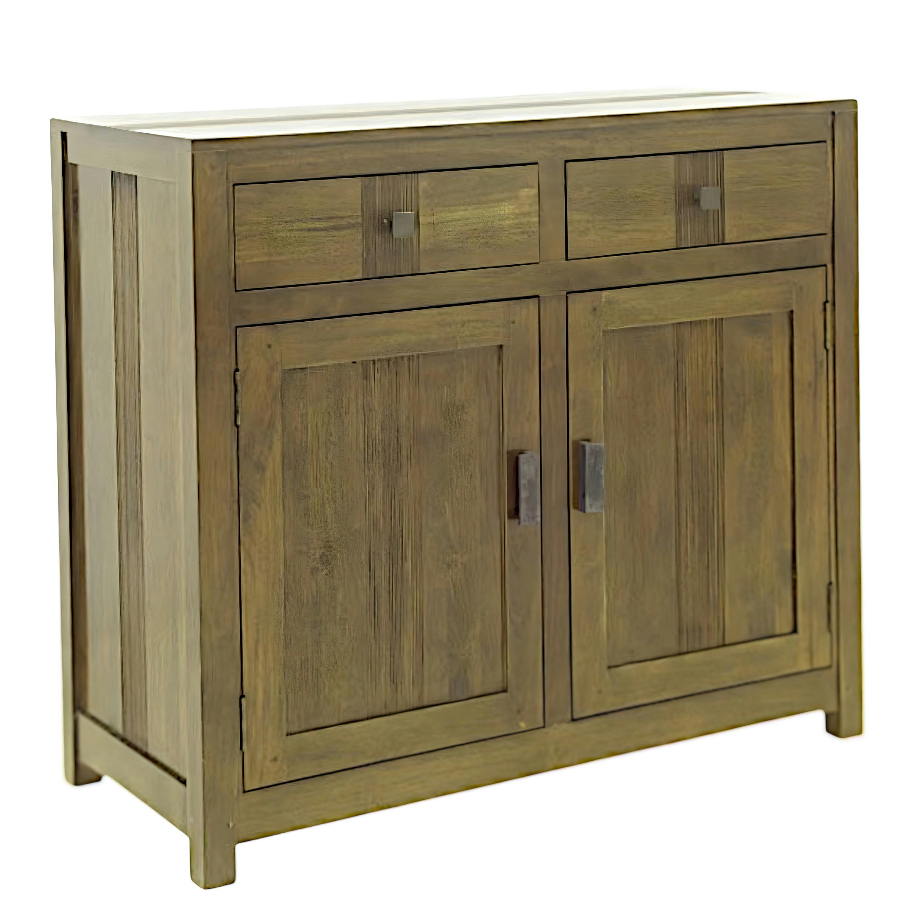 Buffet 2 portes exotique hévéa 100cm GALA
