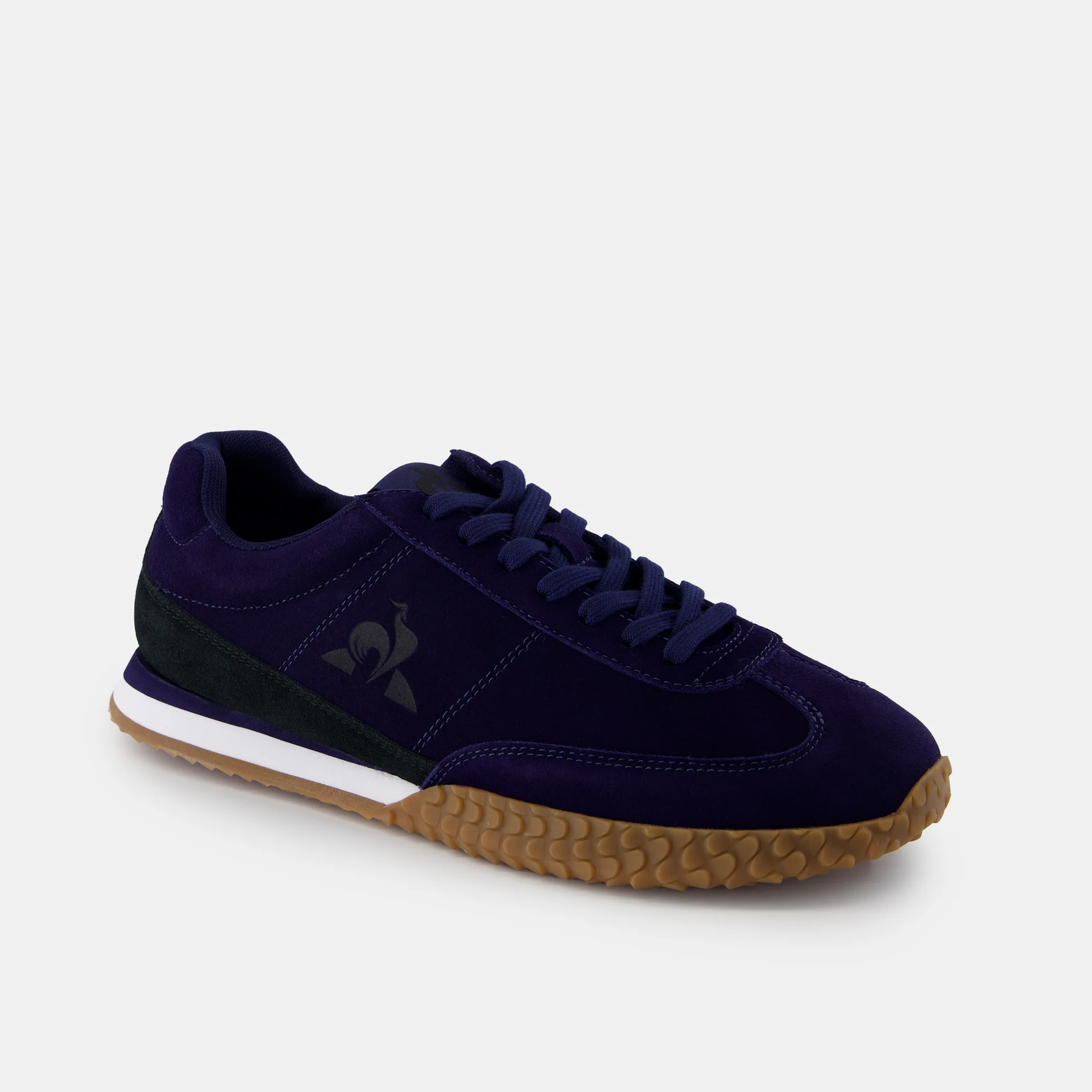 Sneakers rétro-running en suede Veloce