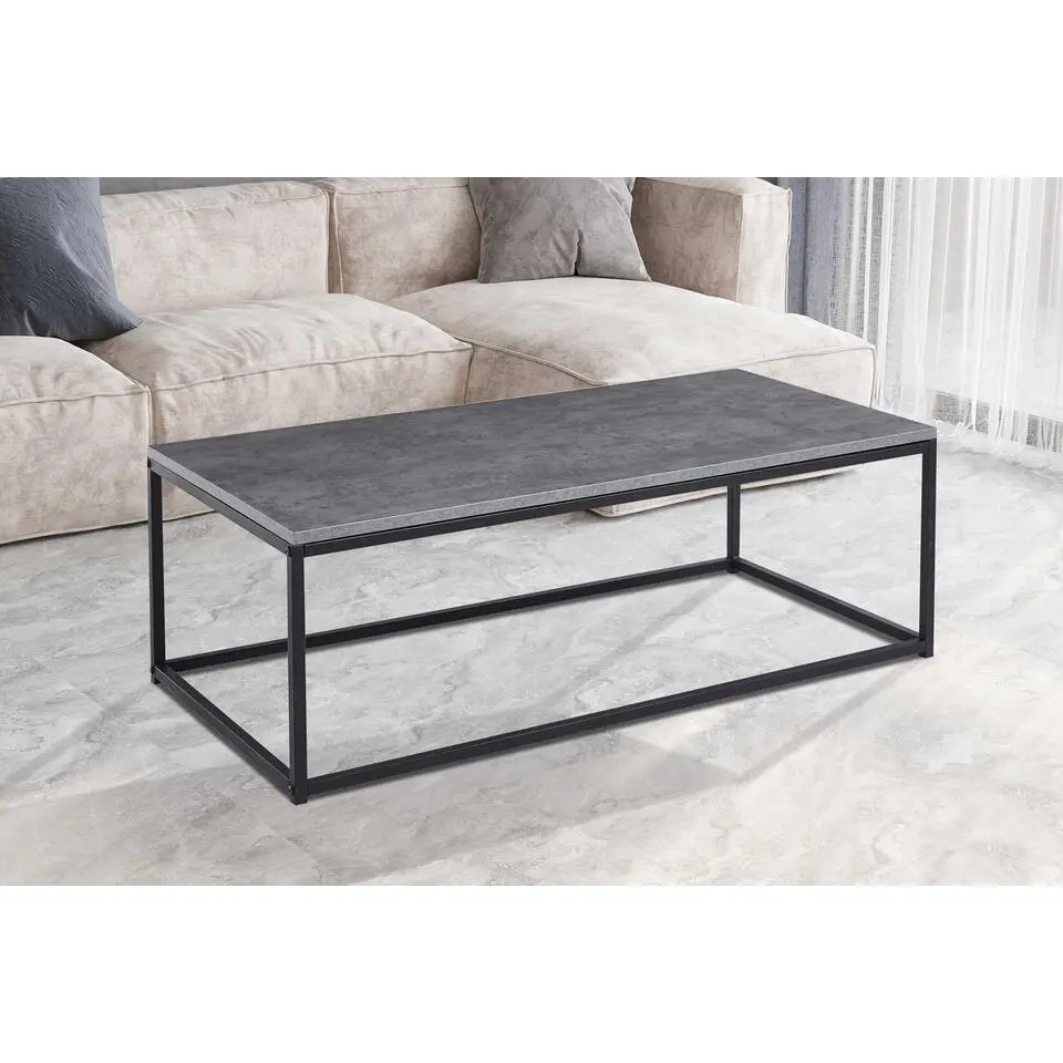 Dallas betonlook salontafel - H-H 40 x B-L 120 x D-P 60 cm
