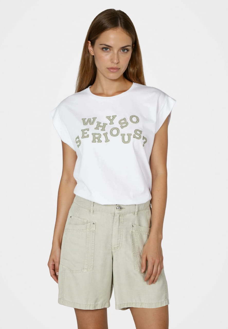 Shirt mit appliziertem Wording