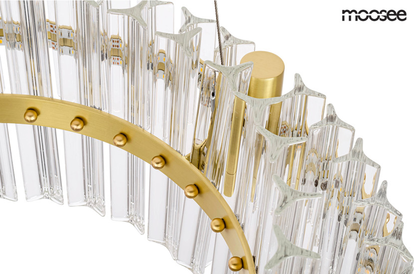 MOOSEE lampa wisząca SATURNUS 47 DUO złota